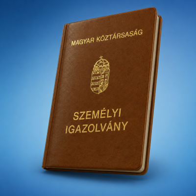régi típusú személyi igazolvány